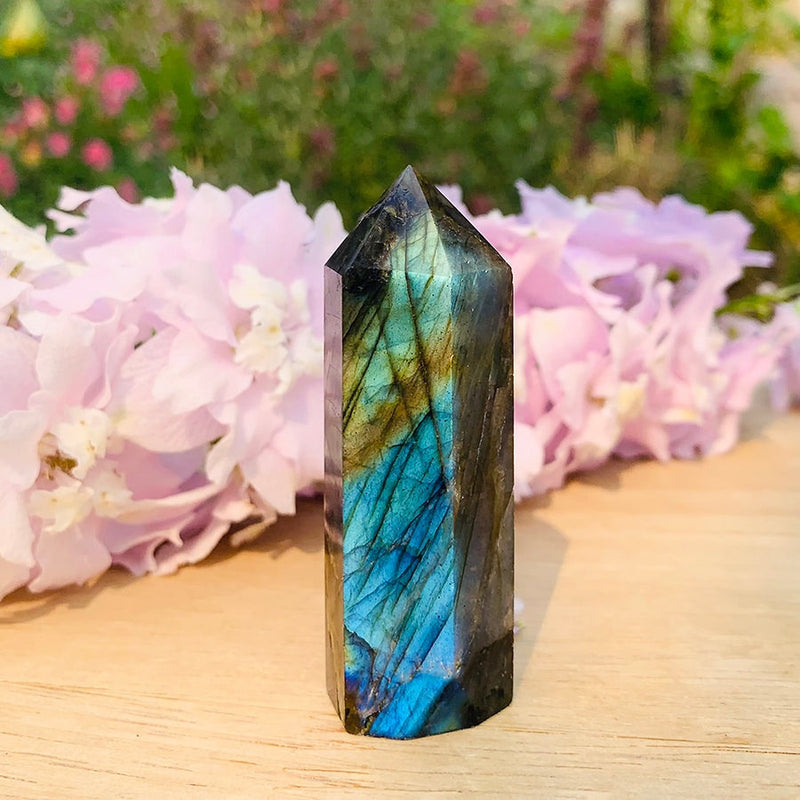 Labradorite Point - wand