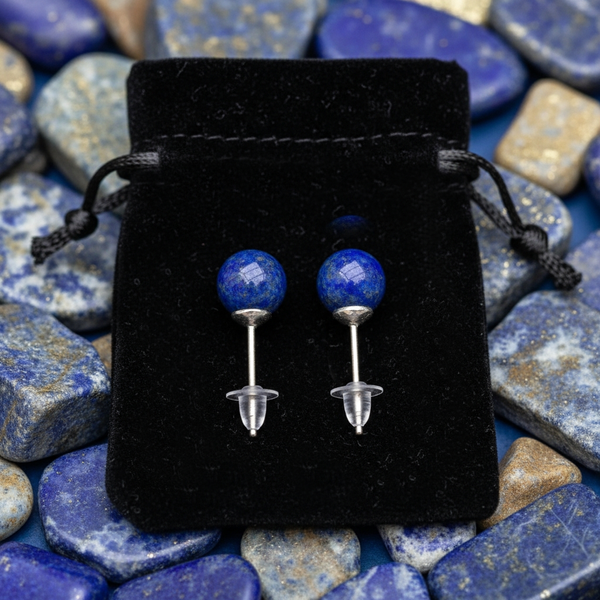 Βραχιόλι Mala African Bloodstone με βελούδινο πουγκί