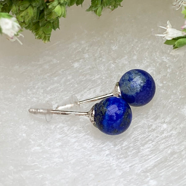 Earrings - Lapis Lazuli Studs