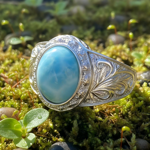 Z ARRON DESIGN Serenity Moonstone kobbertråd vedhæng halskæde