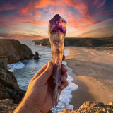 Σκούρο θραύσμα κρυστάλλου αμέθυστου (μεγάλο)