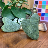 Nephrite Jade Gua Sha Facial Massage Stone