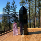 Z ARRON DESIGN Serenity Mondstein Kupferdraht-Anhänger-Halskette