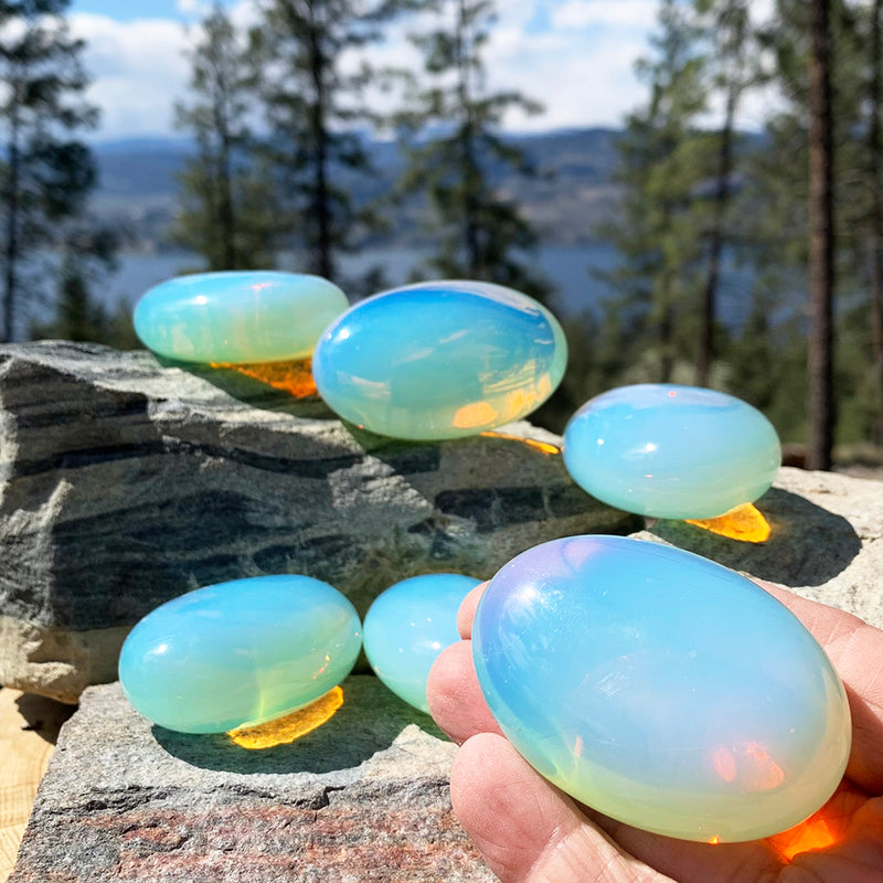 Opalite Palmstone