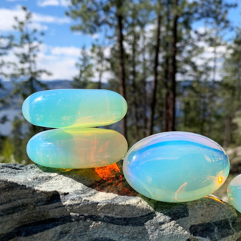 Opalite Palmstone