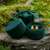 Z ARRON DESIGN Serenity Moonstone kobbertråd vedhæng halskæde