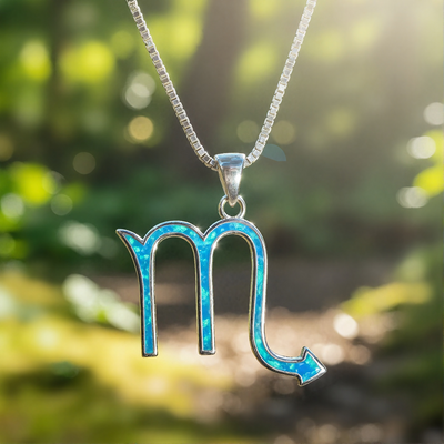 Z ARRON DESIGN Collier avec pendentif en fil de cuivre et pierre de lune Serenity