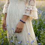 Ogrlica z obeskom iz bakrene žice Z ARRON DESIGN Serenity Moonstone