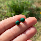 Βραχιόλι Mala African Bloodstone με βελούδινο πουγκί