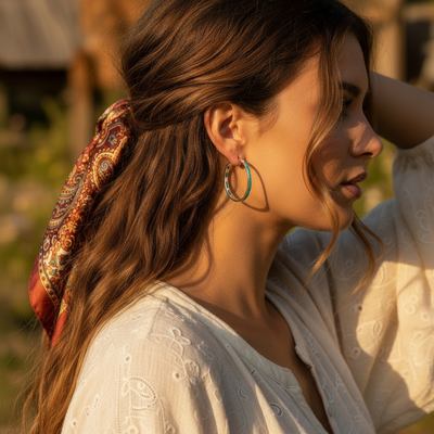 Z ARRON DESIGN Serenity Moonstone kobbertråd vedhæng halskæde