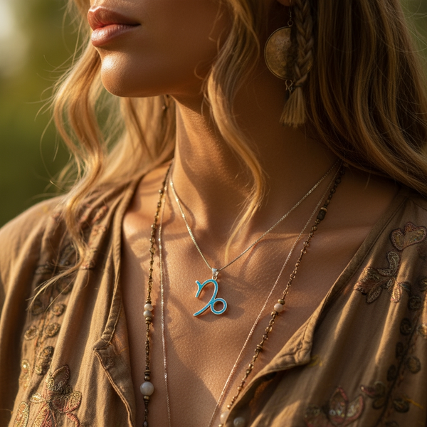 Z ARRON DESIGN Serenity Moonstone kobbertråd vedhæng halskæde