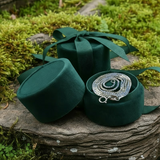 Z ARRON DESIGN Serenity Moonstone kobbertråd vedhæng halskæde