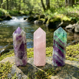 Ogrlica z obeskom iz bakrene žice Z ARRON DESIGN Serenity Moonstone