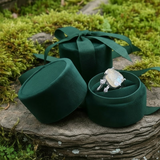 Z ARRON DESIGN Serenity Mondstein Kupferdraht-Anhänger-Halskette