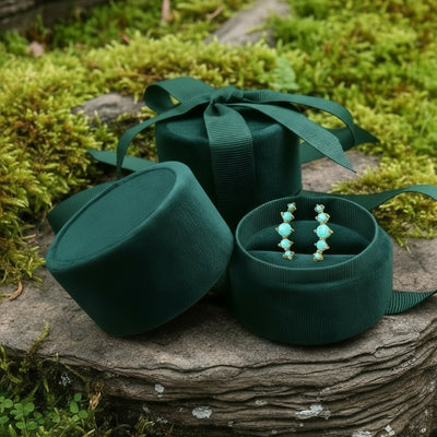 Z ARRON DESIGN Serenity Moonstone kobbertråd vedhæng halskæde