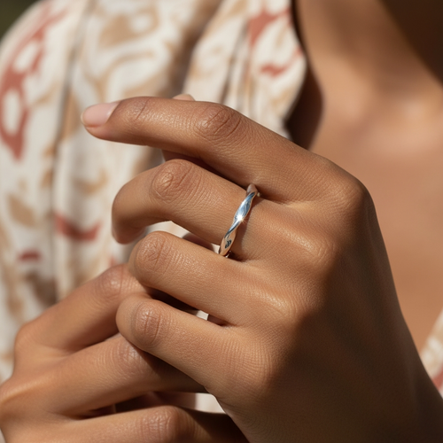 Z ARRON DESIGN Serenity Moonstone Koparvír Hengiskraut Hálsmen