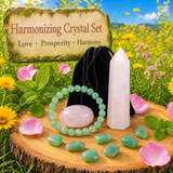 Mala Armband & Harmonizing Crystal Set 🙏