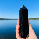 Z ARRON DESIGN Serenity Mondstein Kupferdraht-Anhänger-Halskette