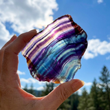 Z ARRON DESIGN Serenity Mondstein Kupferdraht-Anhänger-Halskette