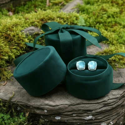 Z ARRON DESIGN Serenity Moonstone kobbertråd vedhæng halskæde