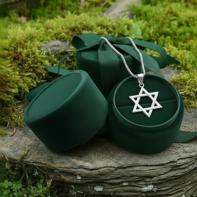 Z ARRON DESIGN Serenity Moonstone kobbertråd vedhæng halskæde