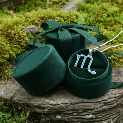 Z ARRON DESIGN Serenity Moonstone kobbertråd vedhæng halskæde