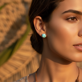 Z ARRON DESIGN Serenity Moonstone kobbertråd vedhæng halskæde