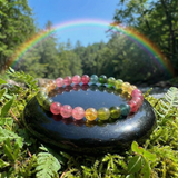 Κολιέ μενταγιόν Z ARRON DESIGN Serenity Moonstone από χάλκινο σύρμα