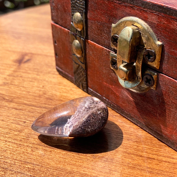 Garden Quartz Crystal Teardrop