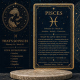 ♓ Fiskene - 19. februar - 20. marts - Zodiac Crystal Fusion Sæt med etui