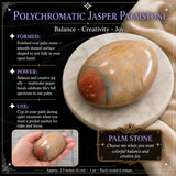 Polykromatisk Jaspis palmesten