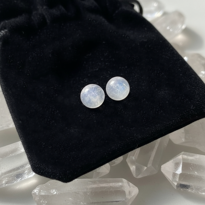 Mala-Armband aus afrikanischem Blutstein mit Samtbeutel