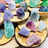 Rough Multicolor Fluorite (250 Gram Lot) - rawstone