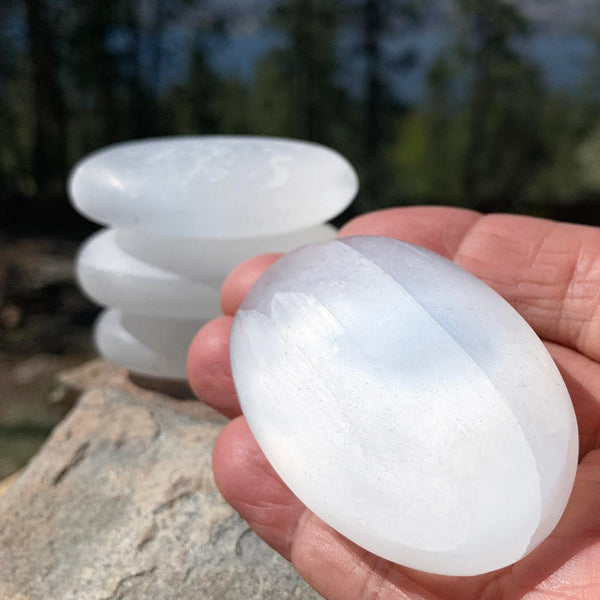 BREZPLAČNA NAGRADNA IGRA! Selenite Palmstone - (samo plačajte stroške pošiljanja)