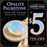 72% OFF SUMMER SALE - Opalite Palmstone