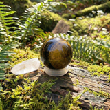 Z ARRON DESIGN Serenity Mondstein Kupferdraht-Anhänger-Halskette