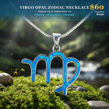 Z ARRON DESIGN Collier avec pendentif en fil de cuivre et pierre de lune Serenity
