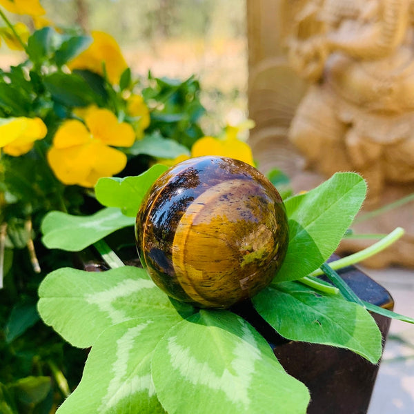 Tiger's Eye Mini-Sphere